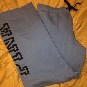baby blue PINK sweats